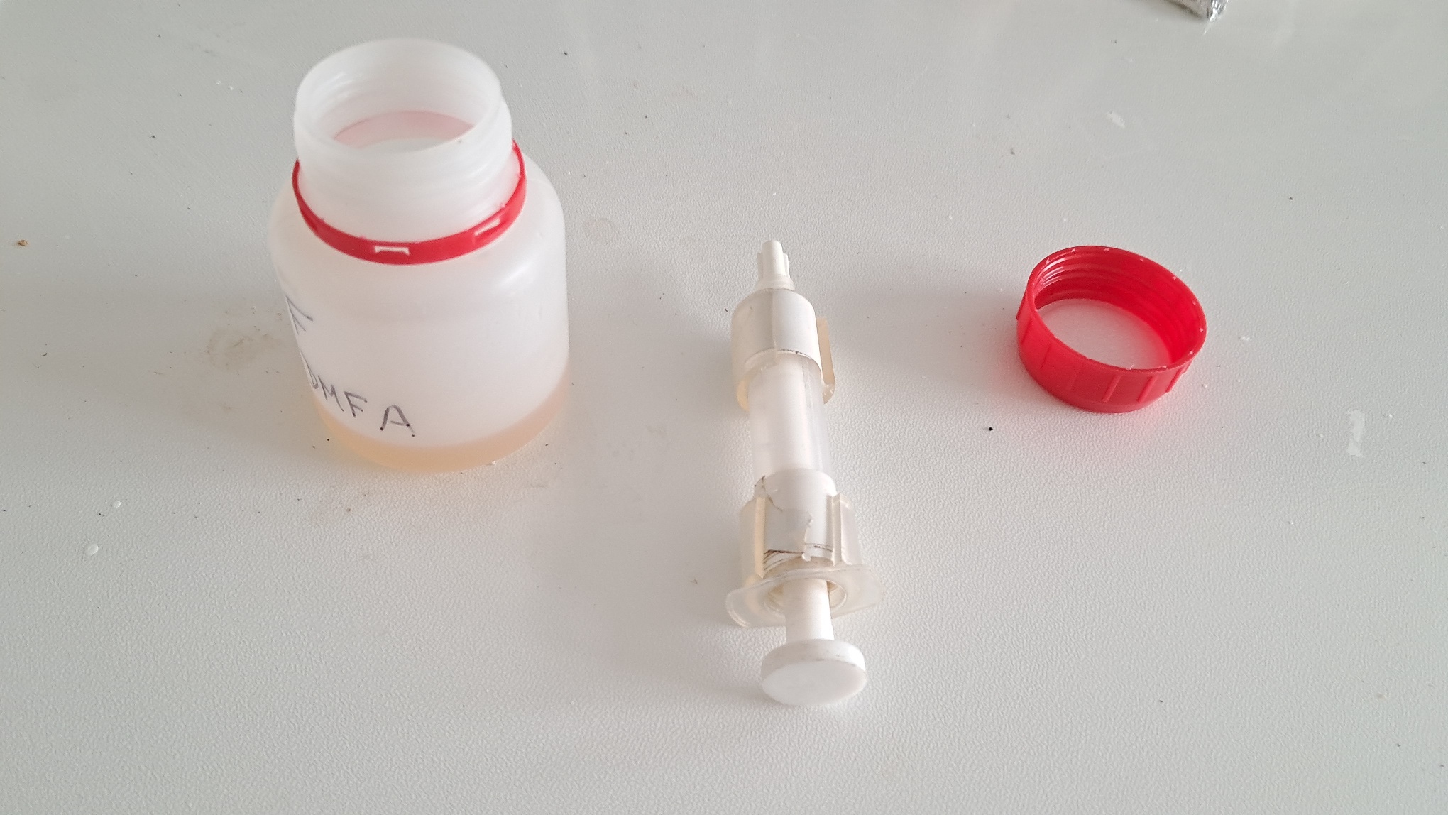 Electrospinning: Solution of PVDF in DMF (Unsuccessful Experiment)